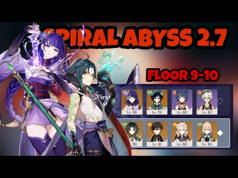 SPIRAL ABYSS 2.7 FLOOR 9-10 | RAIDEN & XIAO | GENSHIN IMPACT