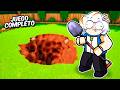 CAVANDO AGUJERO GIGANTE EN MI JARDIN COMPLETO DIG THE BACKYARD ROBLOX