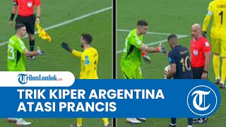 Trik Kiper Argentina untuk Rusak Penalti Prancis, Tak Mempan di Mbappe