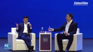 Jack Ma and Elon Musk hold debate in Shanghai