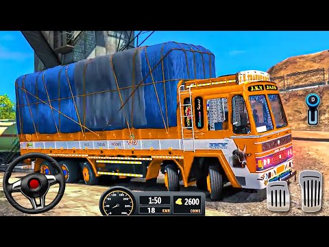 Offroad Indian Truck Wala Game Driver Simulator - Real Cargo Truck Duty Driving - Android GamePlay
