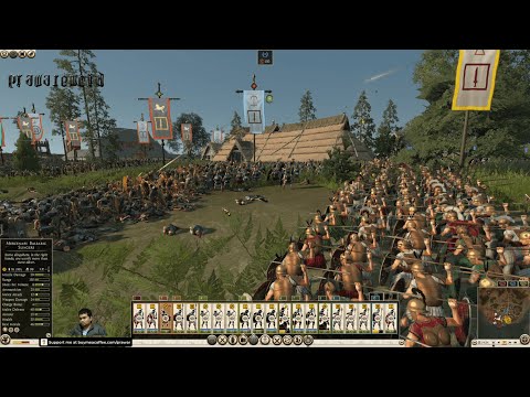 🗡️ 3v3 #Multiplayer Prawaremeid’s Carthage, Pergamon & Seleucids Defend Camulodunon #TotalWarRome2 🔥