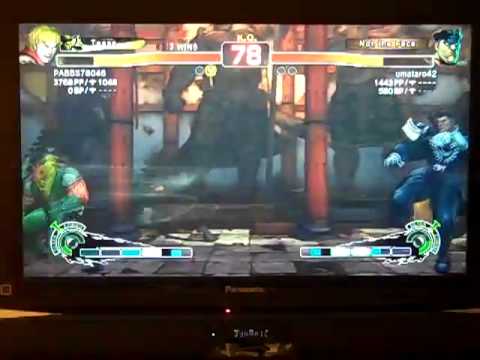 SSF4 AE - umataro42 vs PABBS78046 063 (Bison vs Ken)