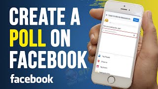 How to Create a Poll on Facebook - Post Poll on FB in 2023 | Do It Yourself.