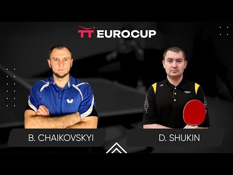 19:40 Bohdan Chaikovskyi - Dmytro Shukin 08.12.2023 TT Euro.Cup Ukraine Professional. TABLE 3