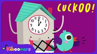 Tick Tock I&#39;m a Little Cuckoo Clock | Songs for Kids | The Kiboomers | Kids Songs | Telling Time