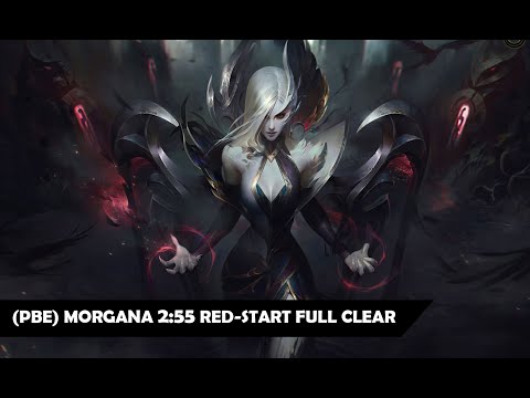 [Season 11.7 PBE] Morgana Jungle Clear Guide | 2:55 Red-Start Full Clear