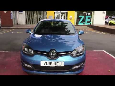 2016 Renault Megane 1.5 dCi 110 Dynamique Nav Energy S/S VU16 HEJ at Hylton Renault Worcester