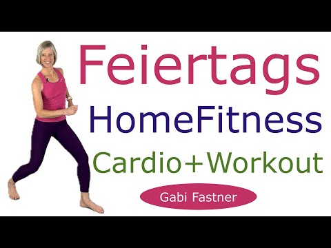 🎉 33 min. Feiertags Homefitness | Fatburner - Ganzkörpertraining, Kalorien verbrennen - Figur formen