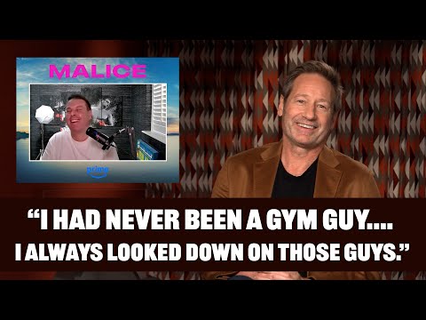 David Duchovny shares how he learned to love lifting weights