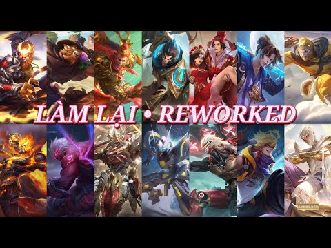 13 SKINS WUKONG REWORKED | HONOR OF KINGS