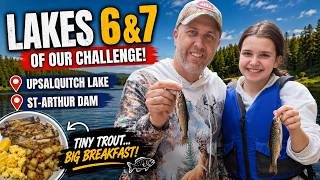 We Fished 2 More Lakes... Then Ate Trout for Breakfast! 🐟