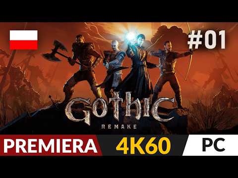 Gothic Remake PL #1 💎 Premiera | Gameplay po polsku 4K | 2026