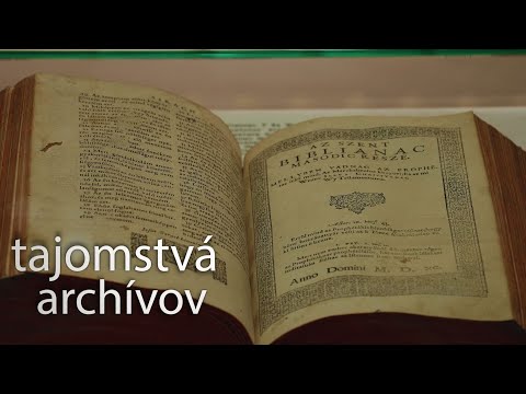 Tajomstvá archívov - Vizsolyská biblia