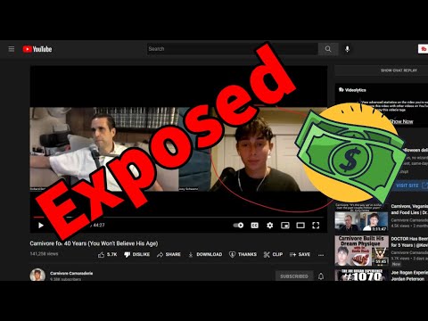 Exposing Carnivore Diet Agenda @Joey Schwartz