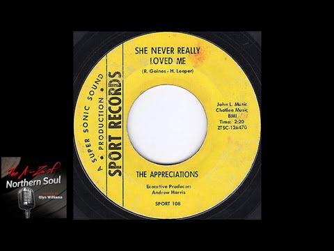 Appreciations - She Never Really Loved Me - 1967 HQ Northern Soul
