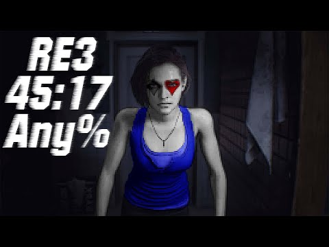 [Speedrun Personal Best] Jill Any% 45:17 Resident Evil 3 Original