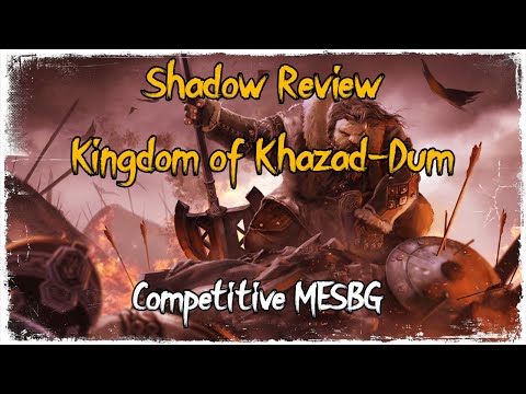 Shadow Review- Kingdom of Khazad-Dum! Competitive MESBG