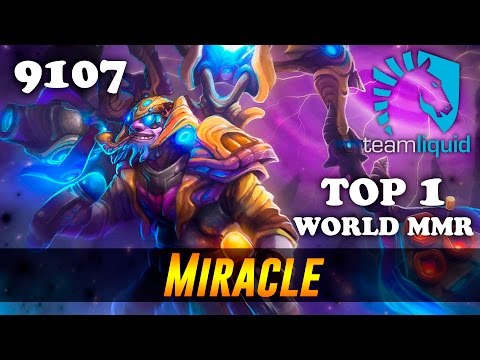 Miracle Tinker TOP 1 WORLD | 9107 MMR Dota 2