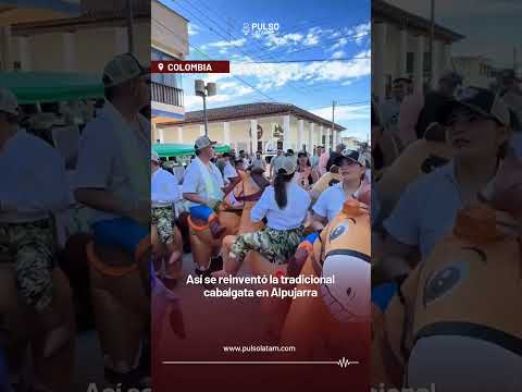 COLOMBIA - Así se reinventó la tradicional cabalgata en Alpujarra