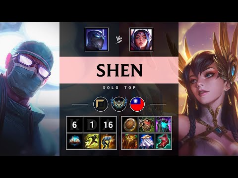 Shen Top vs Irelia - TW Challenger Patch 25.15