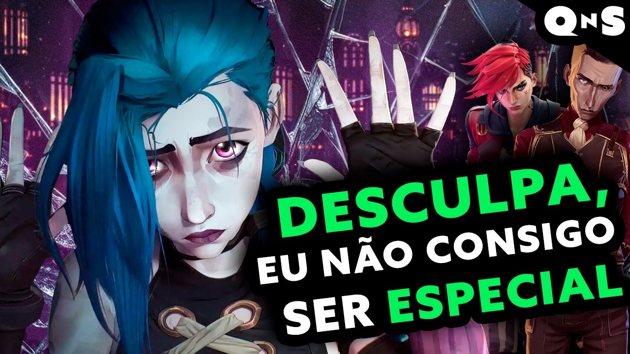 É DIFCIL ESCOLHER QUANDO O MUNDO É PODRE! Política, magia e tecnologia em ARCANE