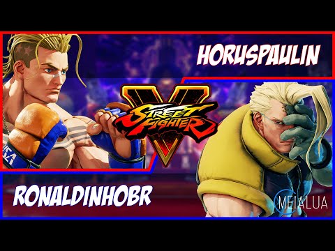 SFV CE - HorusPaulin(LUKE) VS RonaldinhoBR(NASH) 🌘 MeiaLua 🌘