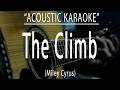 The climb - Miley Cyrus (Acoustic karaoke)