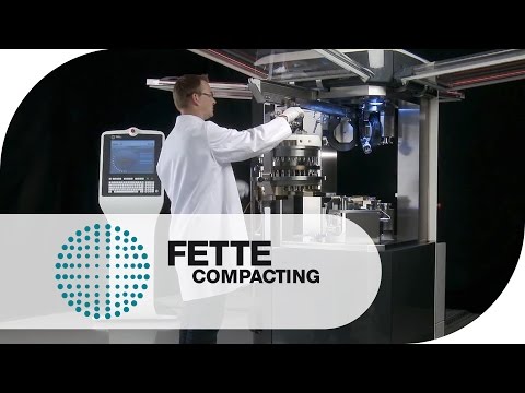 New FE SERIES: Next Generation Tableting Technology | Fette Compacting