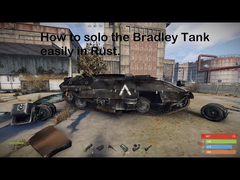 How to kill Bradley Tank (Easy and Fast) In Rust