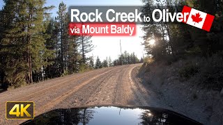 Gravel road drive from Rock Creek to Oliver in British Columbia 🇨🇦