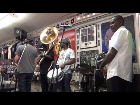 New Birth Brass Band @ Louisiana Music Factory JazzFest 2013