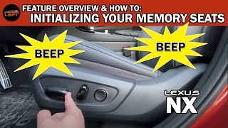 Why Your Lexus is not remembering you! - Initializing memory seats