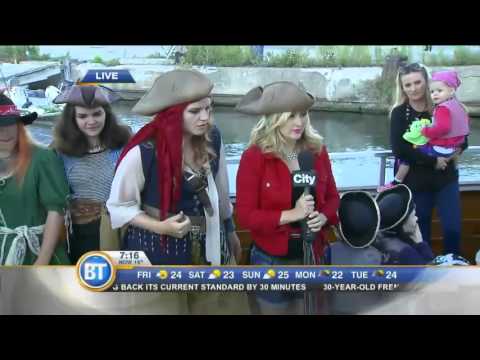Live at A Pirate’s Life 2 of 5 Breakfast Television Toront