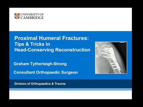 Proximal Humeral Fractures; Tips & Tricks for Head Conserving Surgery