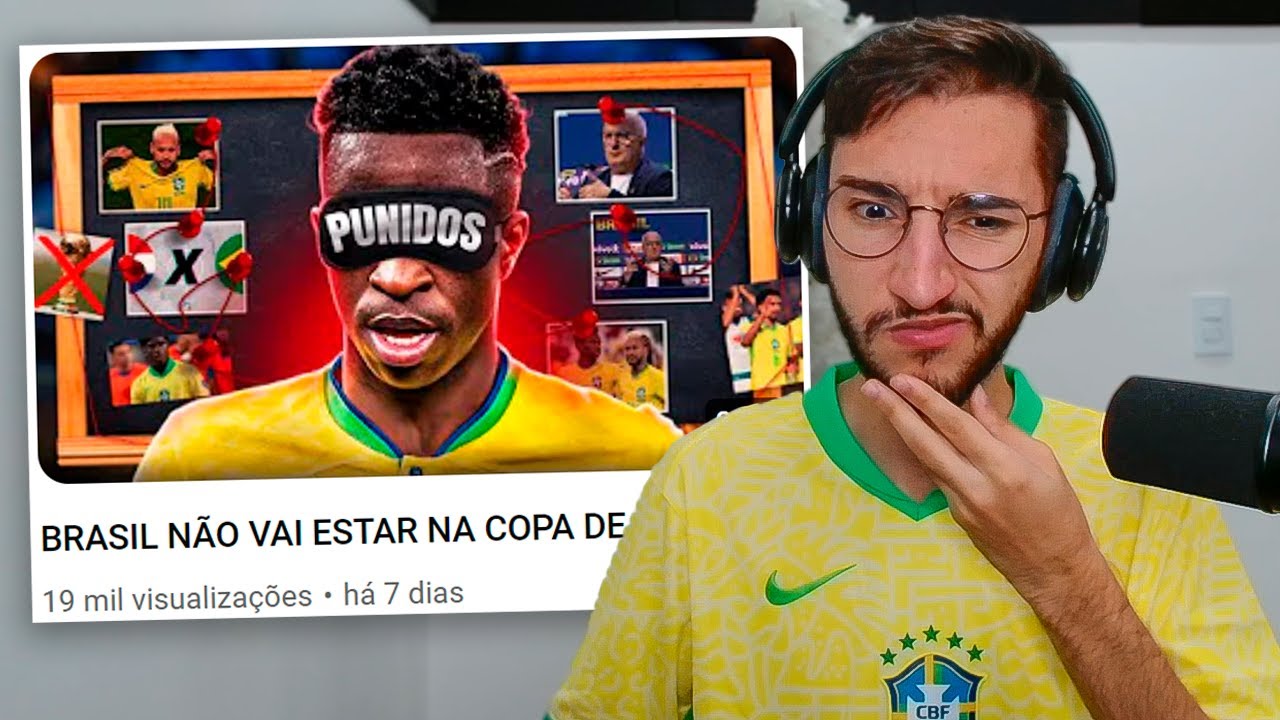 POR ISSO O BRASIL NÃO VAI PARA A COPA DE 2026!