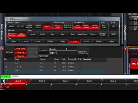 Martin M-PC Record Options Panel