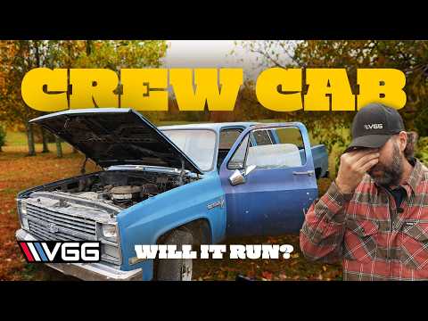 Rescuing a Forgotten Square Body Crew Cab — Will It RUN and DRIVE?