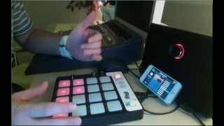 Video thumbnail for Chris Domingo - iRig Pads groove and beat production by ikmultimedia