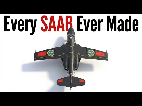 Every SAAB Aircraft Ever Made
