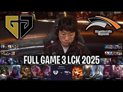 CHOVY RENEKTON IN LCK!😱 - GEN vs HLE GAME 3 LCK SPRING 2025 W8D1 | GENG vs HANWHA LIFE G3 LCK 2025