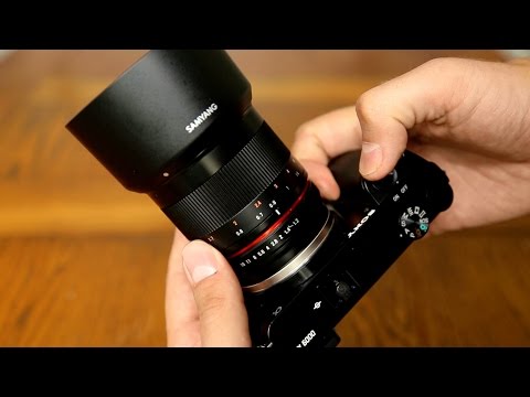Video thumbnail for Samyang 50mm F1.2 AS UMC CS review 1