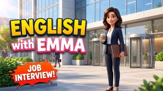 Emma Goes for a Job Interview | Easy English Story for Beginners (A1–A2)