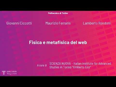 Fisica e metafisica del web | Ferraris, Rondoni, Ciccotti