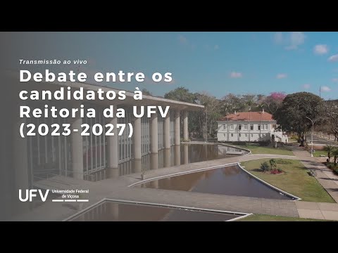 Debate entre os candidatos à reitoria da UFV