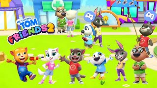 My Talking Tom Friends 2 All Characters Unlocked | All Cutscenes ep:-3 @SUVRESLIVE