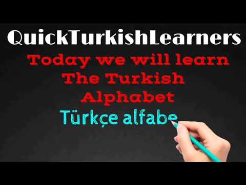Learn Turkish Alphabets|Türkçe alfabesi|Sounds|Pronunciation|How to read and write Turkish Alphabets
