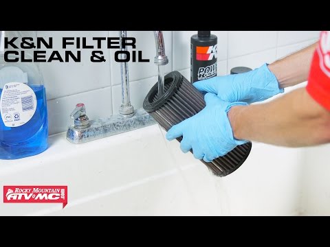 How To Clean and Oil ATV and UTV K&N Air Filters