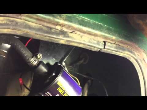 Testing the new Mr Gasket fuel pump