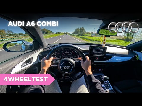 AUDI A6 C7 |2014| [3.0 245HP 180kW TDI ] | POV TEST DRIVE | BY 4WHEELTEST